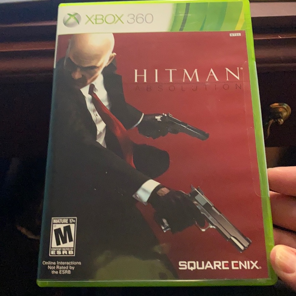 XBOX 360  Hitman game